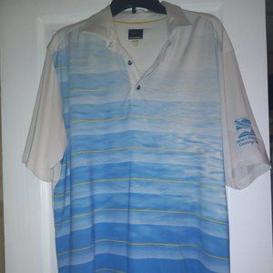 Greg Norman Play Dry men's Golf Shirt L